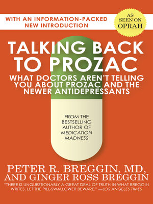 cover image of Talking Back to Prozac